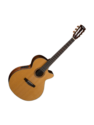 Guitarra Electrocriolla 3/4 Caja Cort CEC7 con funda