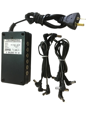 Transformador Fuente de Alimentacion Multiple 8 Tecnotec
