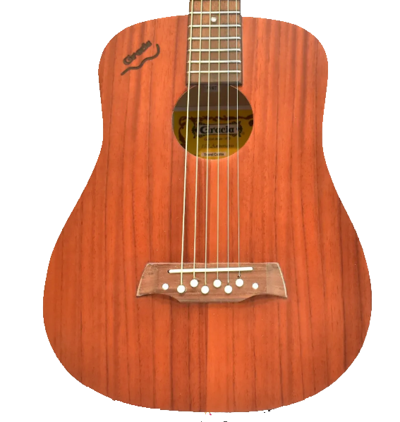 Guitarra ElectroAcustica Gracia Travel Caoba De Viaje Mini - Image 5