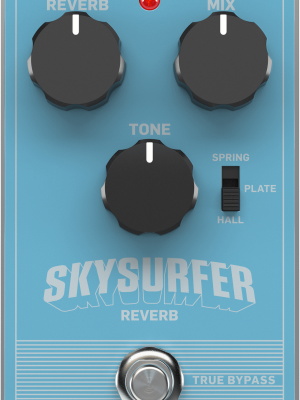 Tc Electronic Skysurfer Reverb Pedal de rever con calidad de estudio con algoritmos TC Electronic galardonados