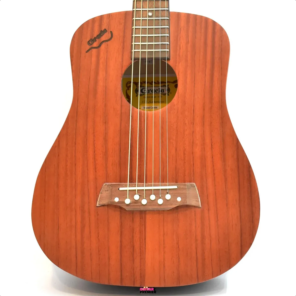 Guitarra ElectroAcustica Gracia Travel Caoba De Viaje Mini - Image 4