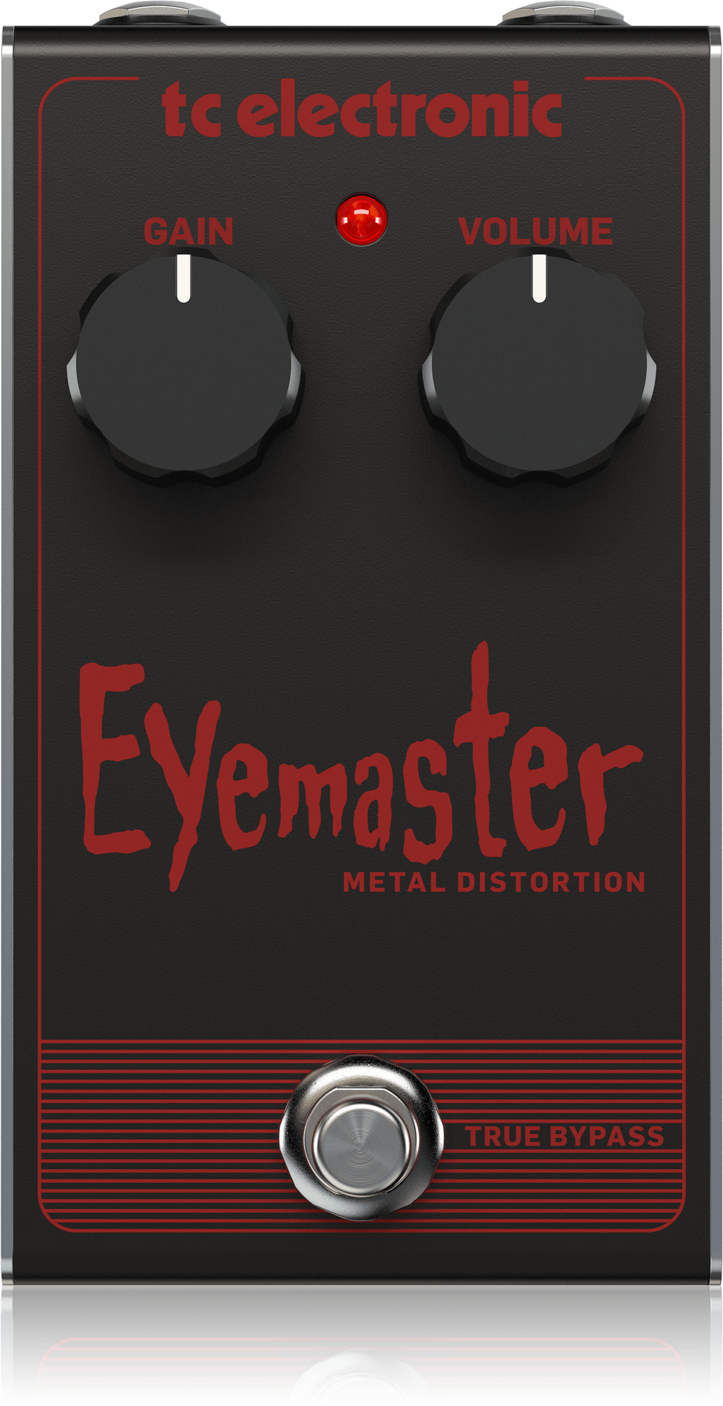 PEDAL TC ELECTRONIC EYEMASTER DISTORSION METAL Pedal de distorsión de metal potente con interfaz de 2 perillas para una ganancia increíble - Image 2
