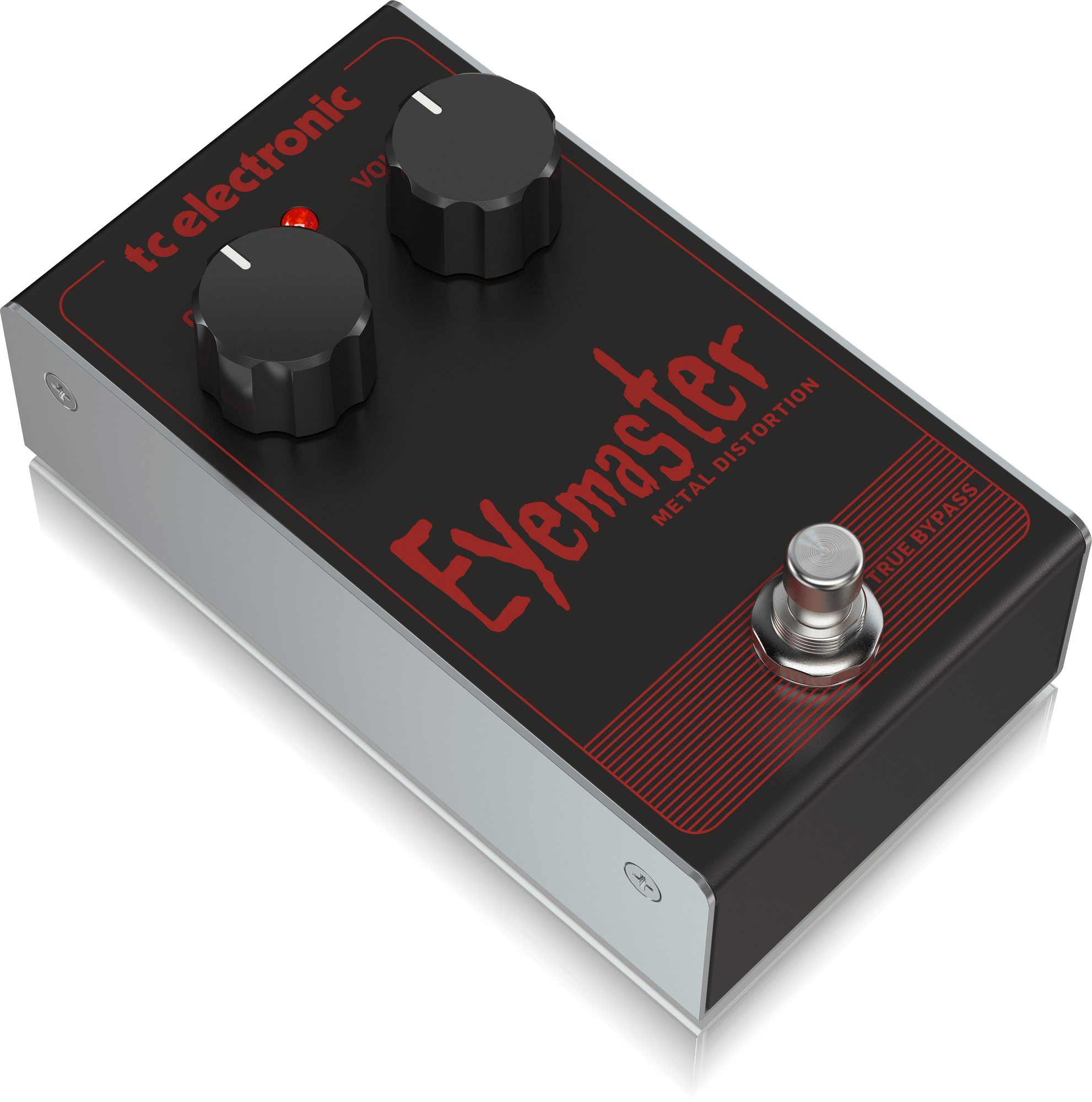 PEDAL TC ELECTRONIC EYEMASTER DISTORSION METAL Pedal de distorsión de metal potente con interfaz de 2 perillas para una ganancia increíble - Image 3