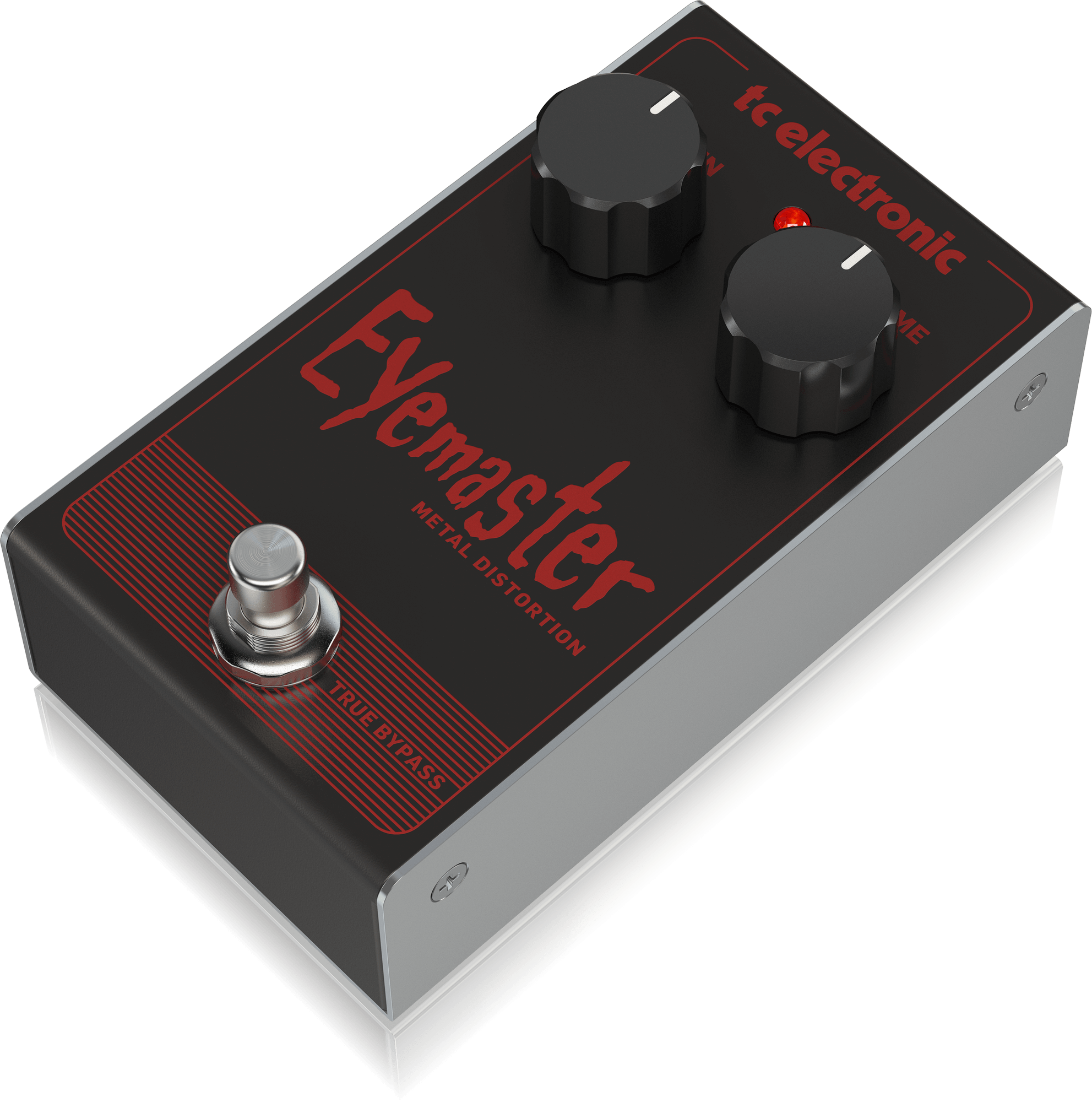 PEDAL TC ELECTRONIC EYEMASTER DISTORSION METAL Pedal de distorsión de metal potente con interfaz de 2 perillas para una ganancia increíble - Image 4