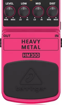 Pedal Distorsion Behringer HM300 Heavy Metal