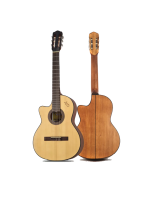 Gracia AA Guitarra Criolla Clasica Premium Tapa Maciza con Corte