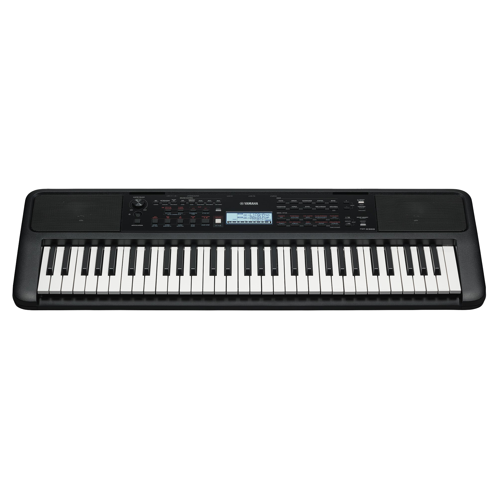 Yamaha PSRE383 Teclado Sensitivo 61 teclas 5 octavas - Image 3