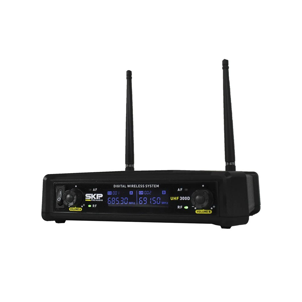 SKP UHF 300D Set de 2 microfonos inalámbricos digitales - Image 5