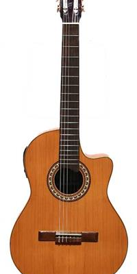 Wilde Luxe con EQ Fishman Guitarra Electrocriolla con EQ y Corte