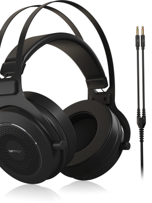 Behringer Omega Auriculares abiertos de alta fidelidad de estilo retro