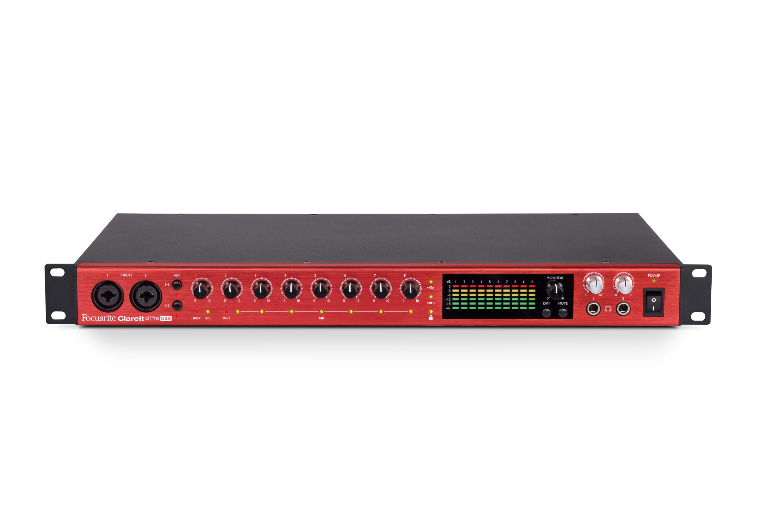 Focusrite Interfaz Clarett 8 pre USB para grabacion - Image 4