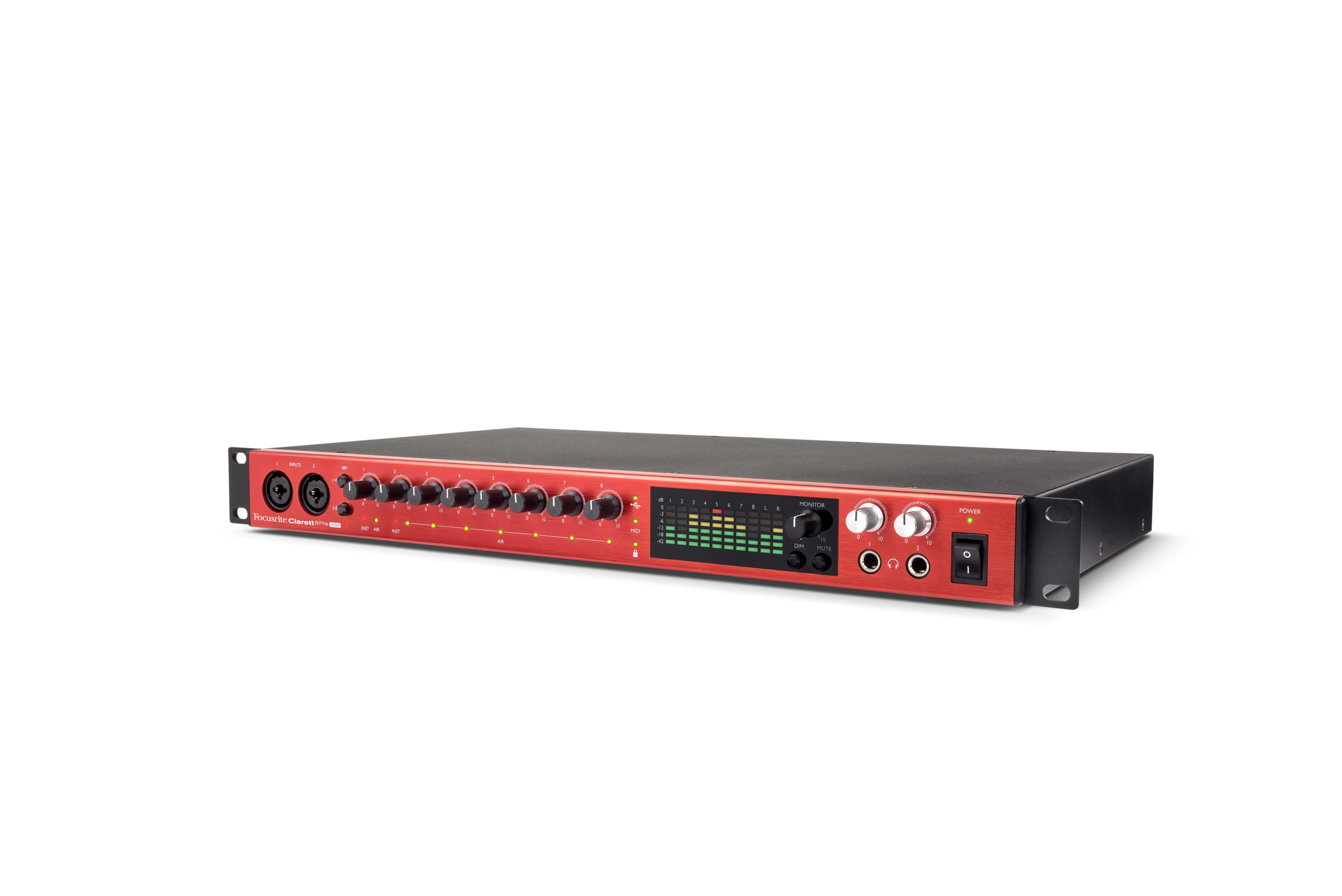Focusrite Interfaz Clarett 8 pre USB para grabacion