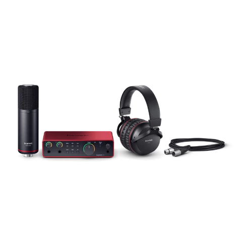 Focusrite Scarlett 2i2 Studio 4ta Generación Kit Microfono + Interfaz + Auriculares - Image 3