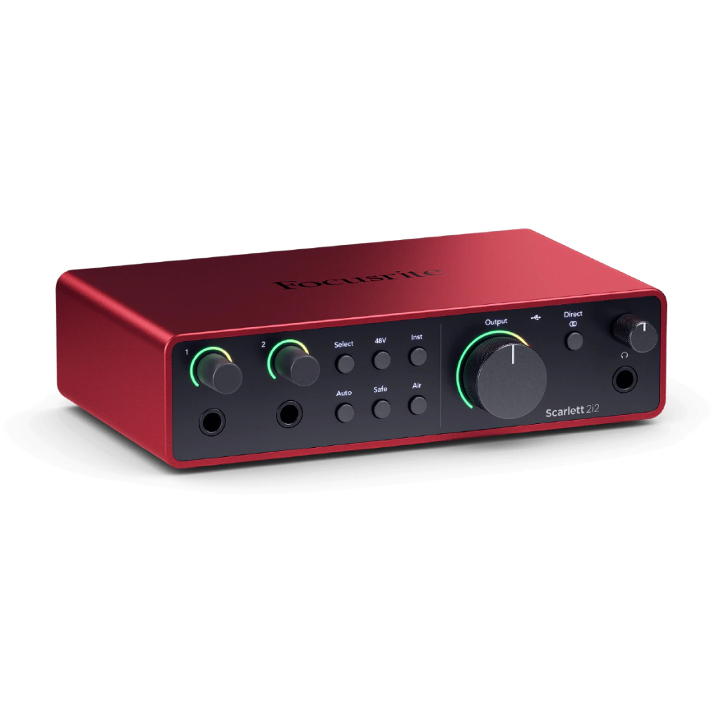 Focusrite Scarlett 2i2 Studio 4ta Generación Kit Microfono + Interfaz + Auriculares - Image 4