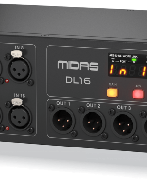 MIDAS DL16 Manguera Digital 18 entradas