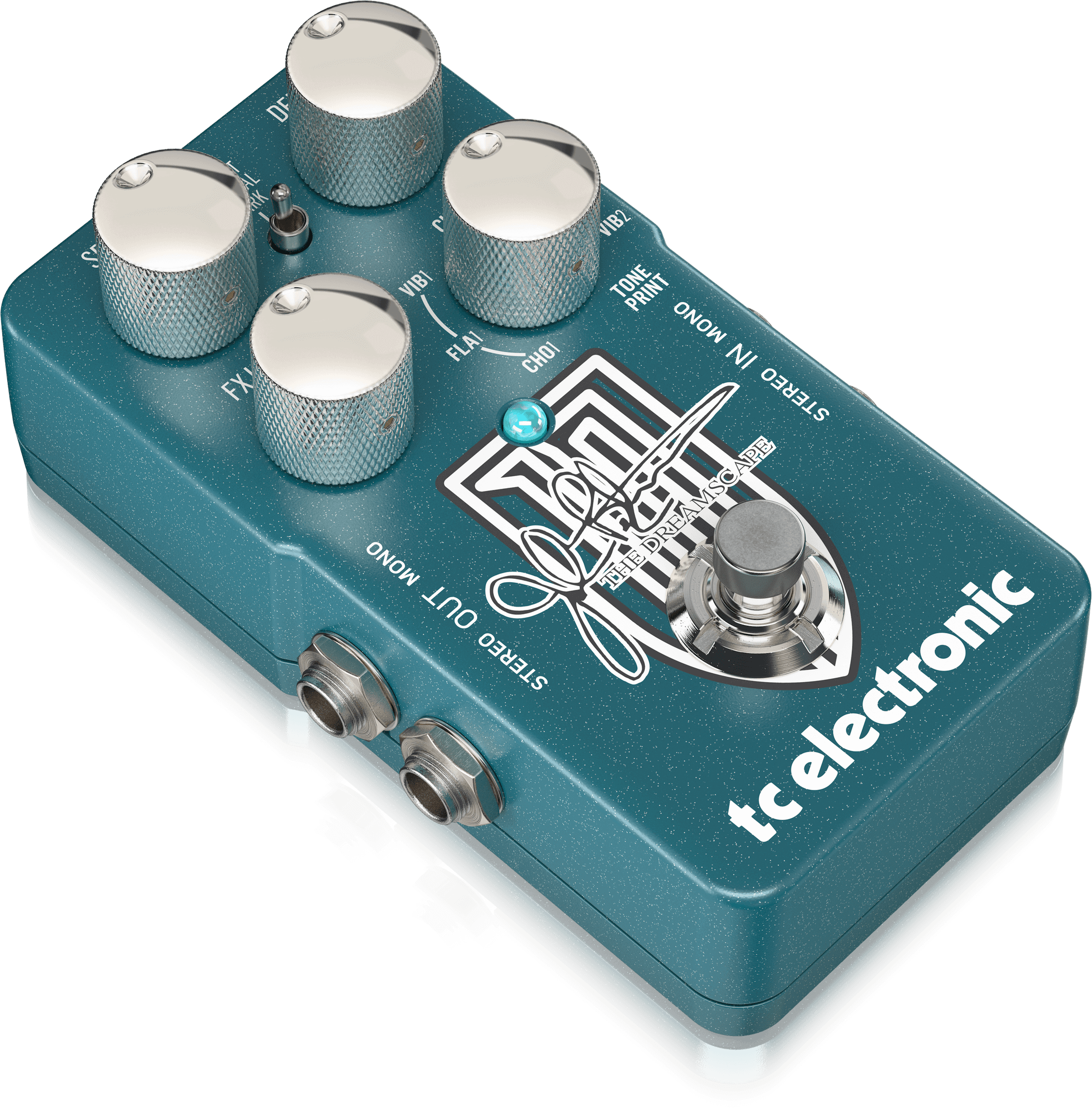 TC Electronic The Dreamscape Pedal con múltiples tipos de modulación, interruptor de voz y TonePrints integrados - Image 5