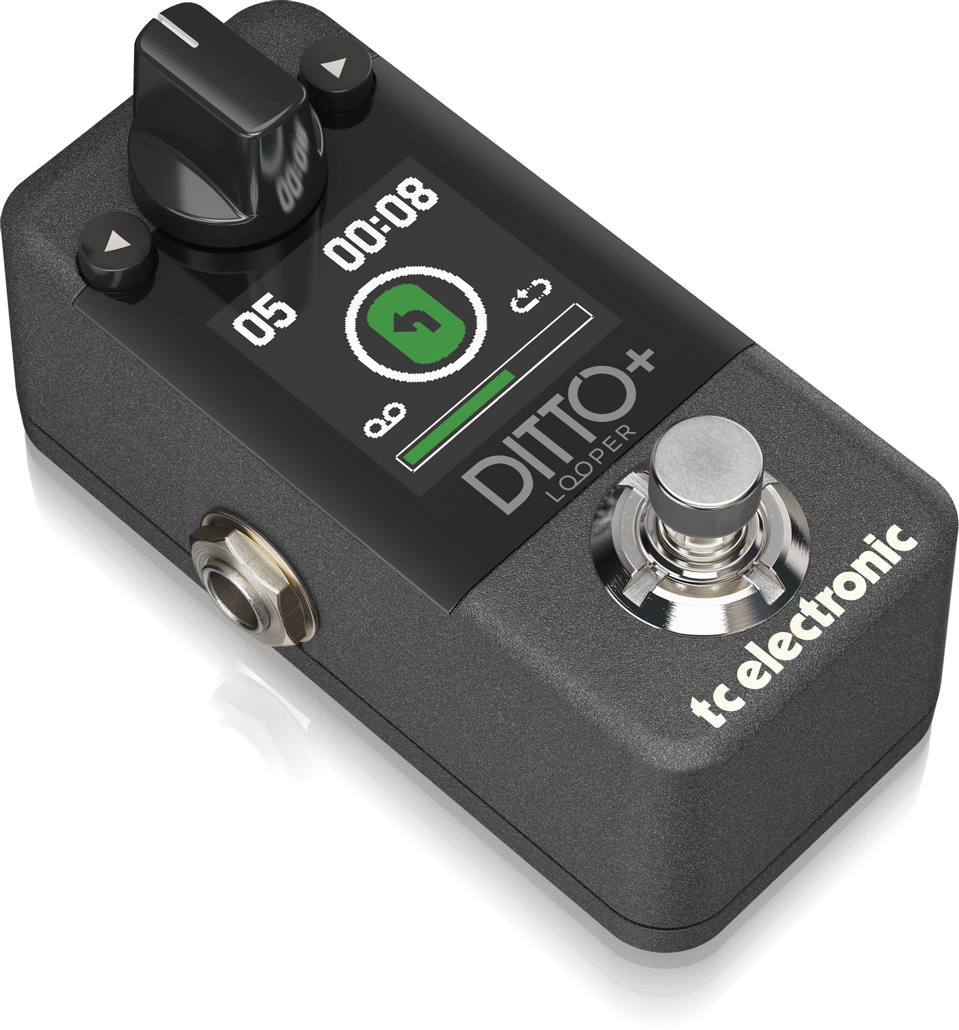 TC Electronic DITTO + LOOPER Pedal de bucle multisesión de última generación con 99 ranuras de bucle, 60min de tiempo de grabación, 2 modos de bucle y posibilidad de importar y exportar pistas de acompañamiento y sesiones de bucle - Image 2