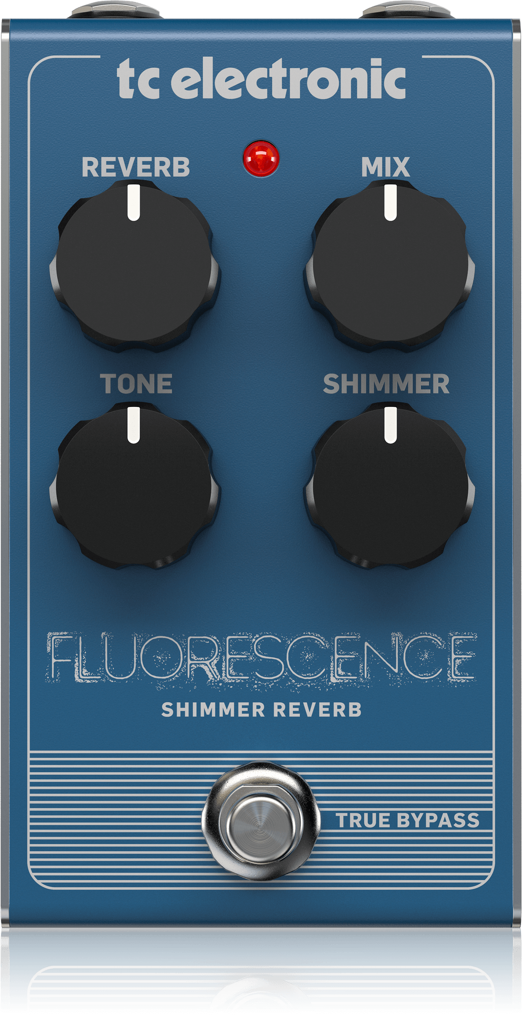 TC Electronic FLUORESCENCE SHIMMER REVERB Pedal de reverberación brillante con interfaz intuitiva de 4 perillas para sonidos de reverberación modernos y estéreos - Image 4