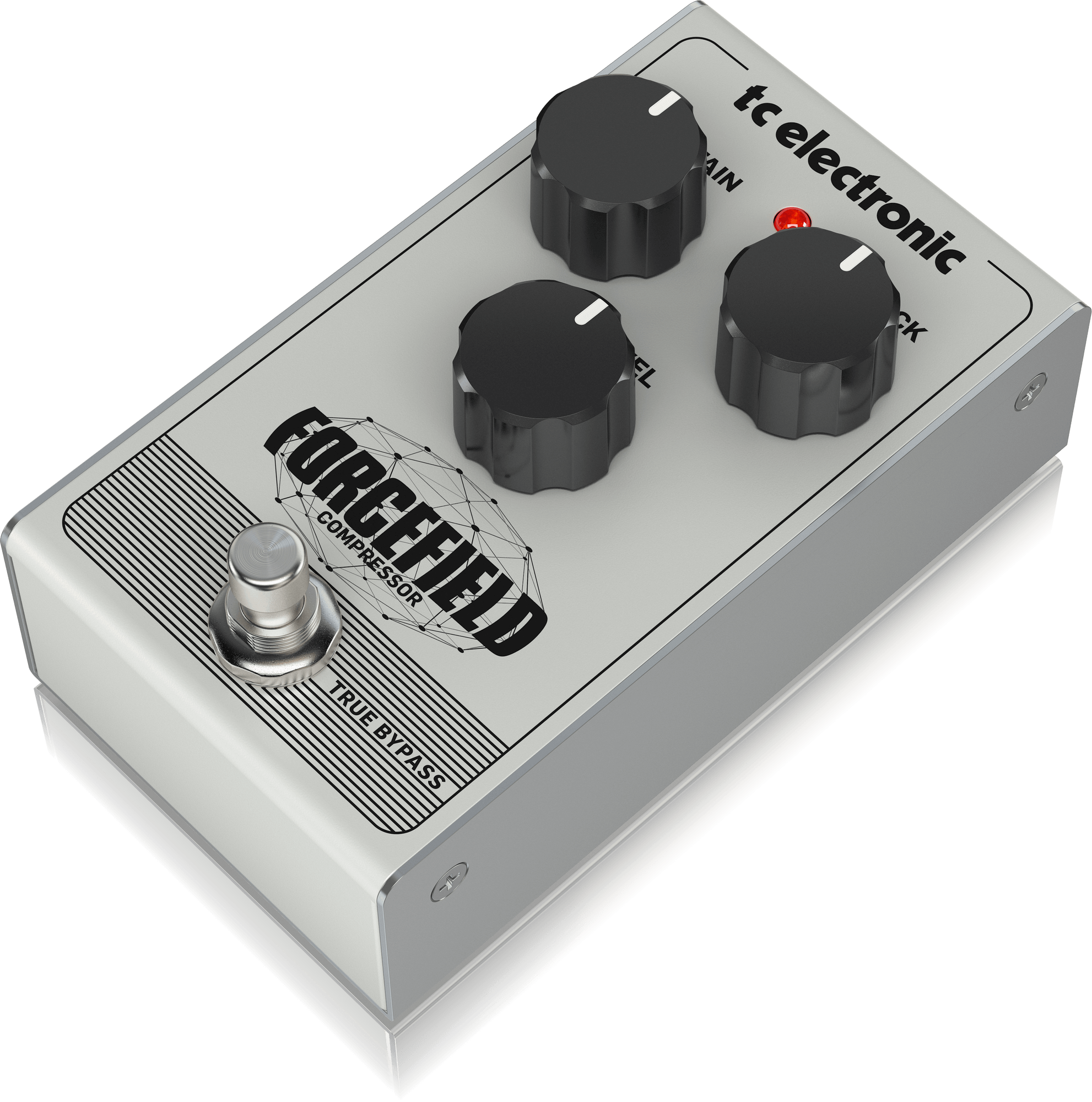 TC Electronic FORCEFIELD COMPRESSOR Pedal compresor/limitador clásico con sustain infinito
