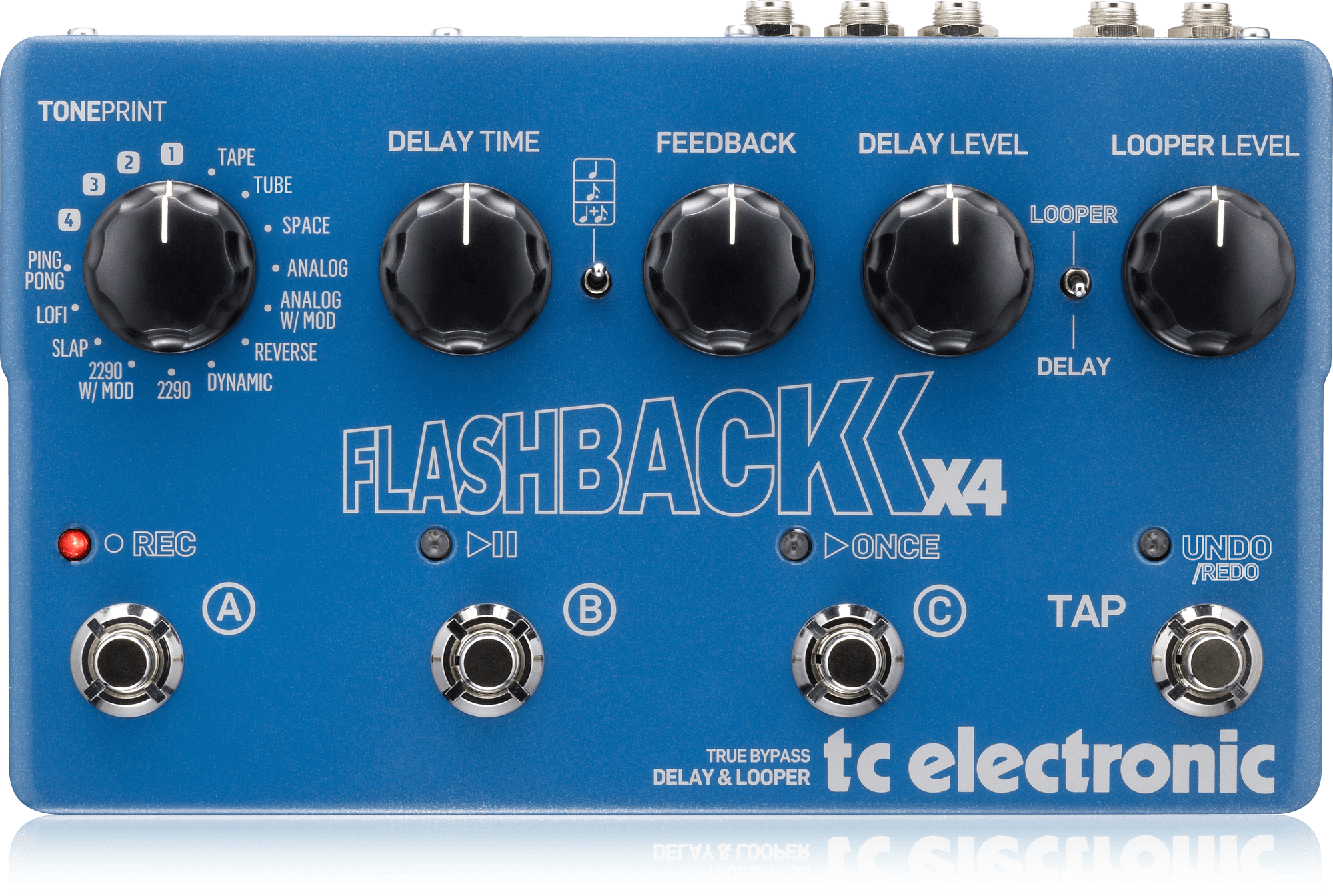 TC Electronic Flashback X4 Pedal de Delay con TonePrint con 16 tipos de Delay - Image 2