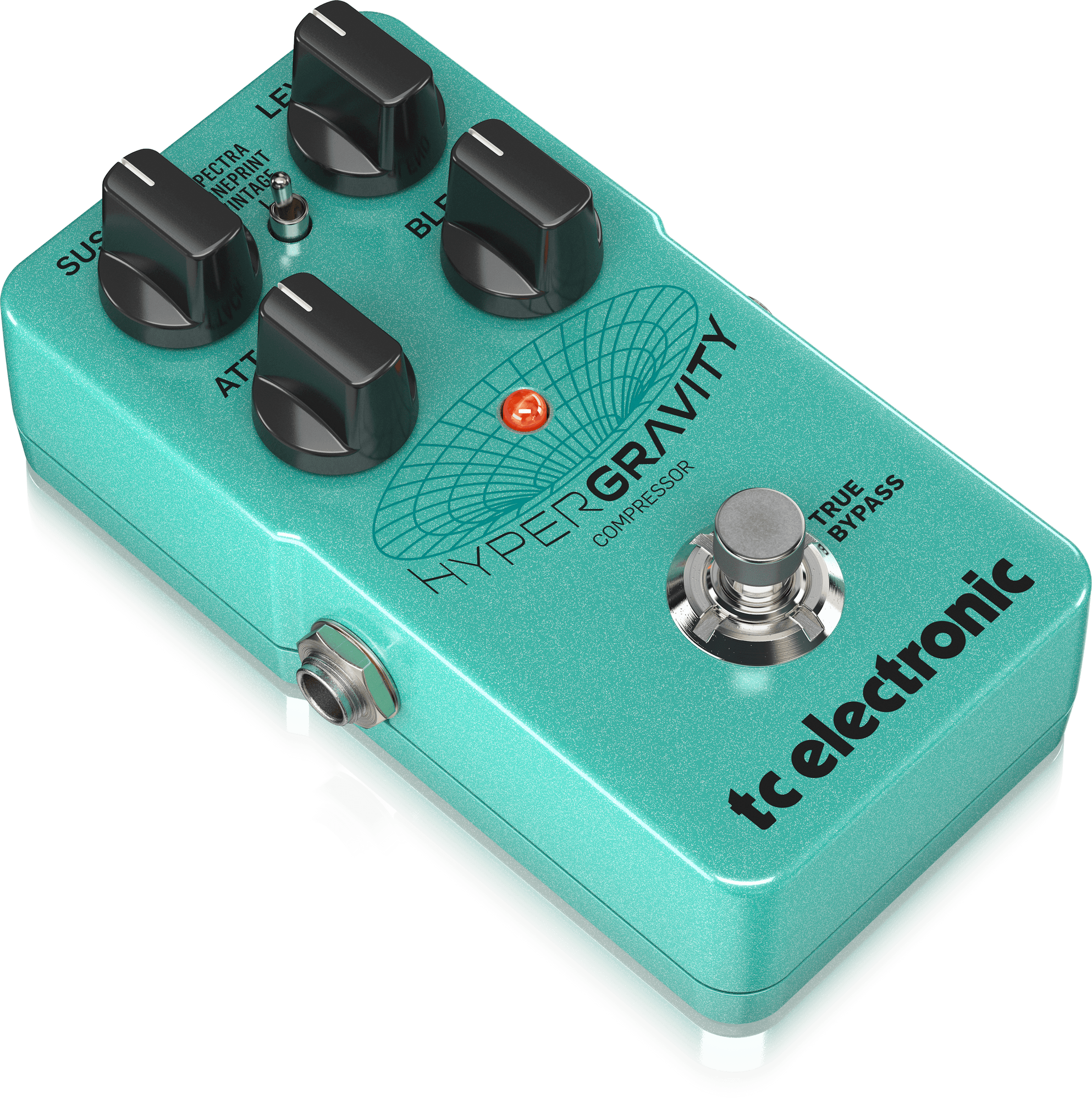 TC Electronic HYPERGRAVITY COMPRESSOR Pedal de compresión multibanda excepcional con modo compresor vintage y TonePrints integrados - Image 2