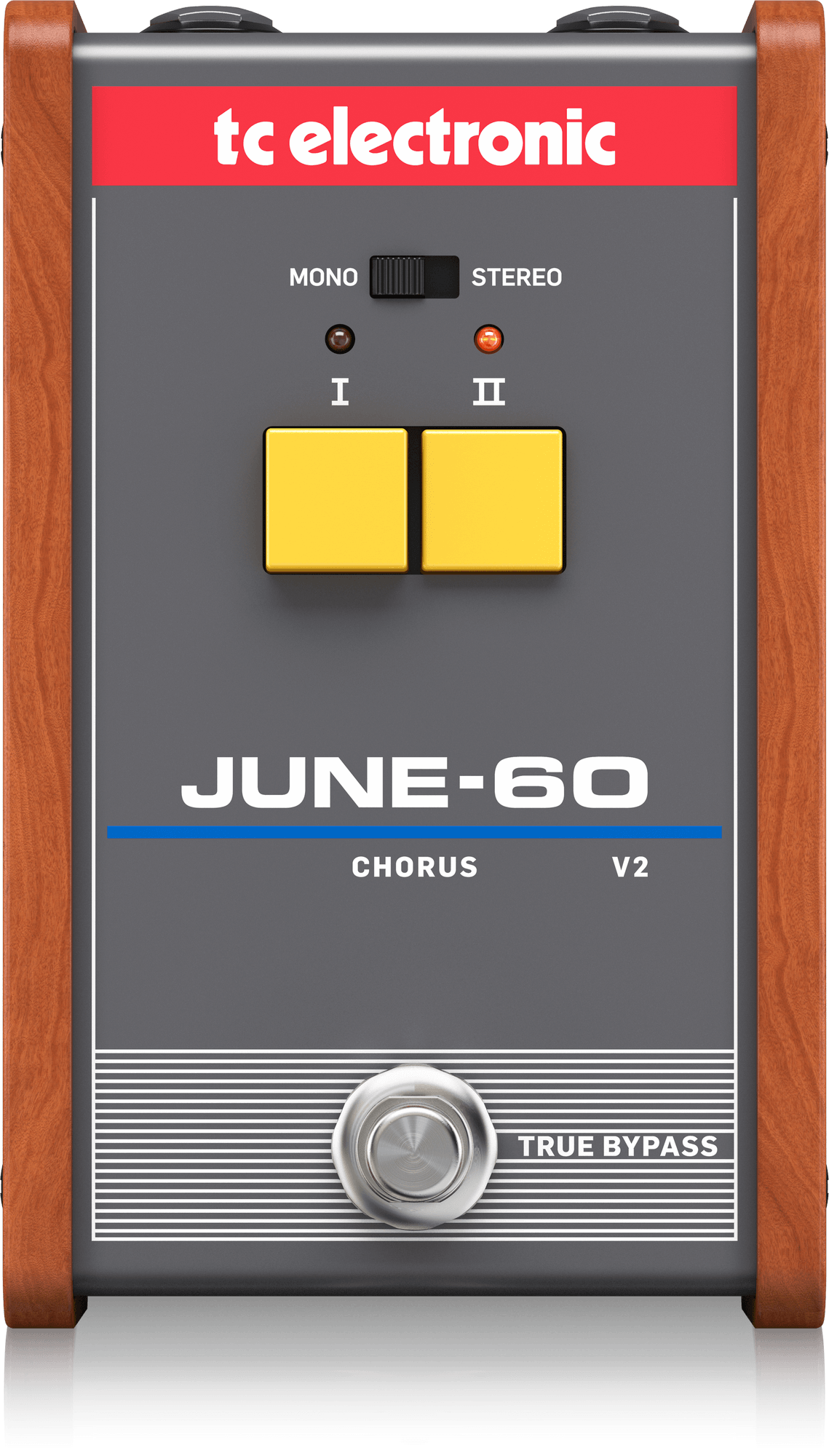 TC Electronic JUNE-60 CHORUS Recreación auténtica del sintetizador Chorus Juno-60 con interfaz de 2 botones y circuitos BBD - Image 5