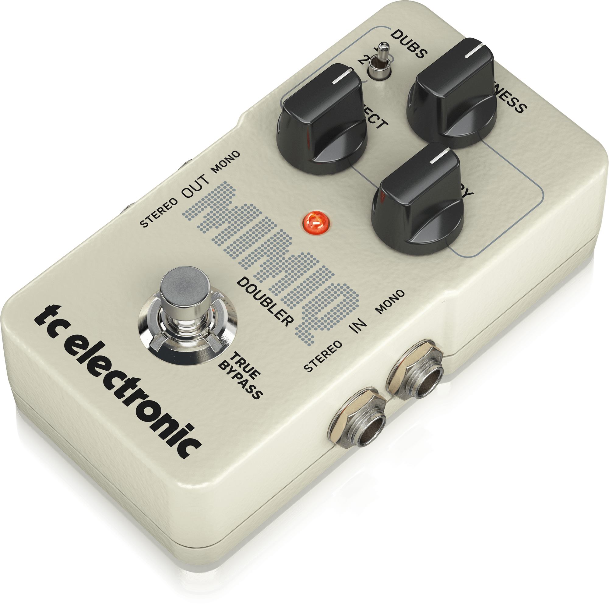 TC Electronic MIMIQ DOUBLER Innovador pedal duplicador de guitarra con 3 pistas