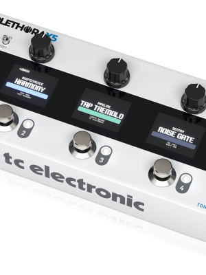 TC Electronic PLETORA X5 Pedalera TonePrint cargada con todos tus efectos favoritos y 5 pedales MASH