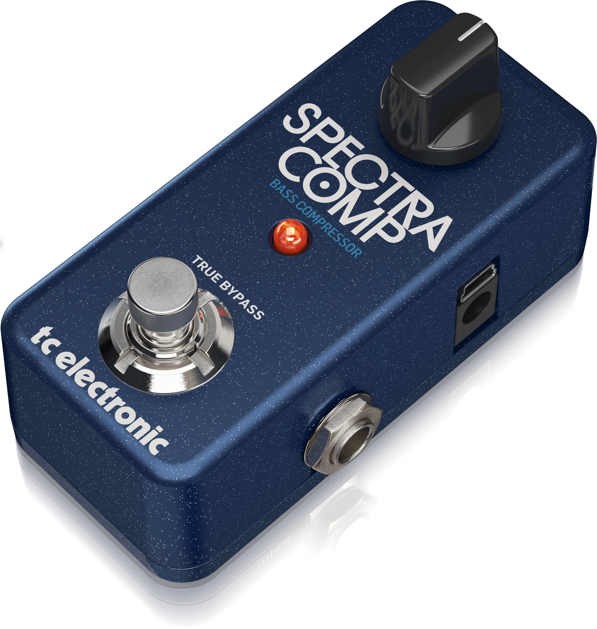 TC Electronic SPECTRACOMP BASS COMPRESSOR Pedal de compresión multibanda ultracompacto para bajo con tecnología TonePrint integrada