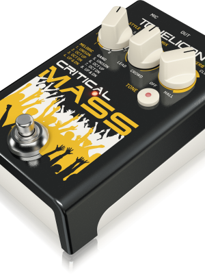 TC HELICON CRITICAL MASS Pedal de efectos vocales con calidad de estudio para grandes grupos