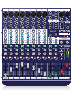 MIDAS DM12 Consola Mixer 12 entradas