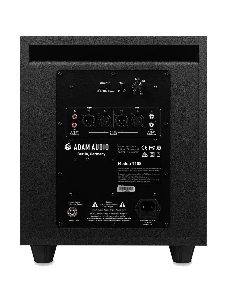 ADAM AUDIO T10S Monitor Activo Subwoofer - Image 3