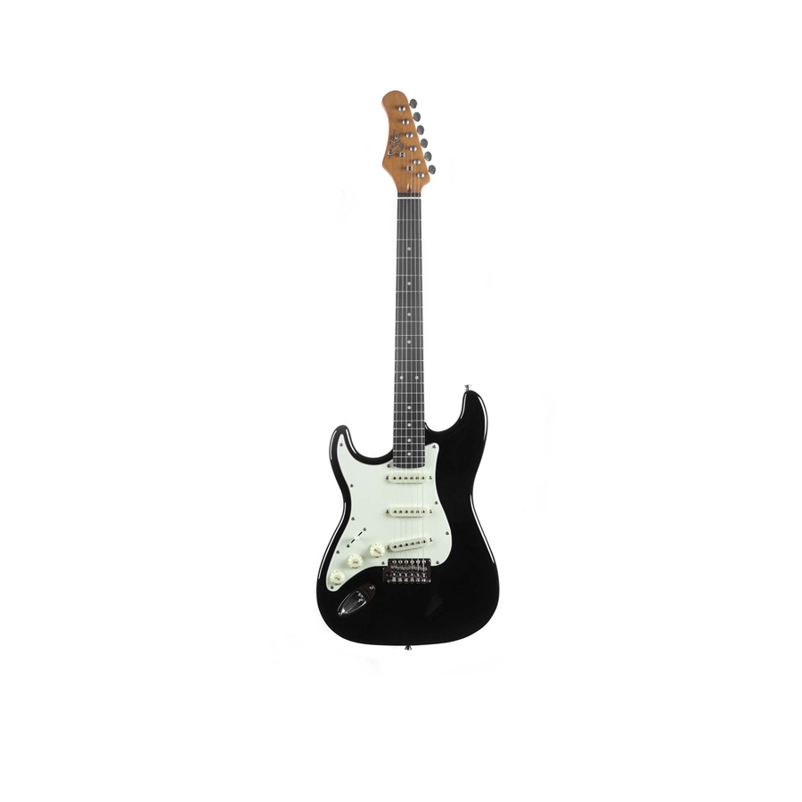 EKO ST 300 LH Black Guitarra Electrica para Zurdos