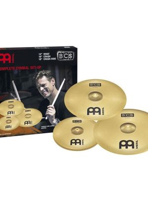 SET Platillos Meinl BCS 14" Hihat, 16" Crash, 18" Ride BCS141618