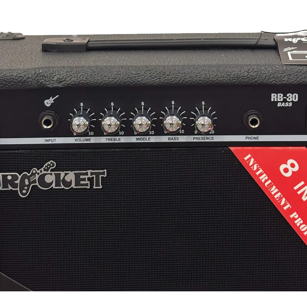 Amplificador para Bajo 30 Watts Rocket RB30 - Image 2