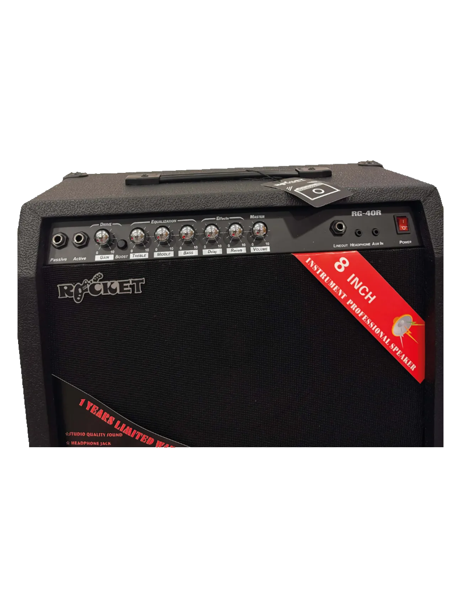 Amplificador para Guitarra 40 Watts Rocket RG40