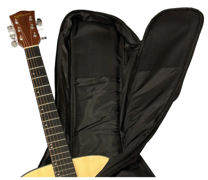 Funda Guitarra Acustica con 5mm de espesor Color Gris Superbag SB05AGGR - Image 3
