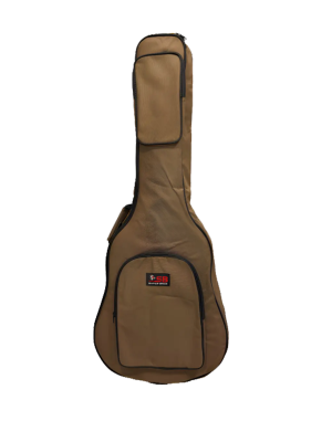Funda Guitarra Acustica con 5mm de espesor Color Marron Superbag SB05AGBR