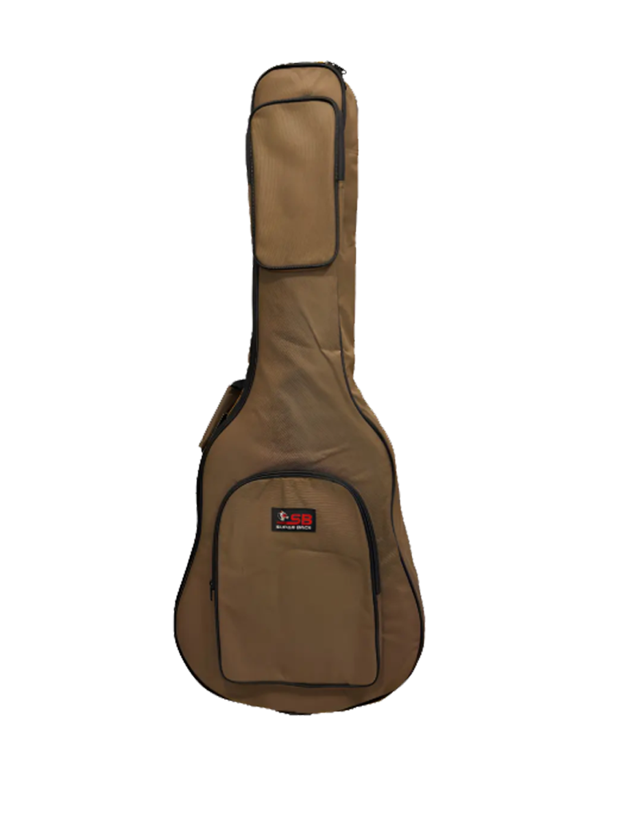 Funda Guitarra Acustica con 5mm de espesor Color Marron Superbag SB05AGBR