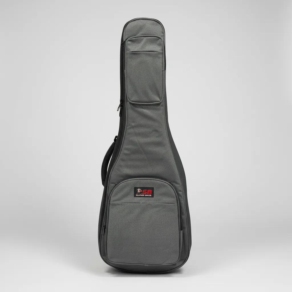 Funda Guitarra Electrica con 15mm de espesor Color Gris Superbag SB15EGGR