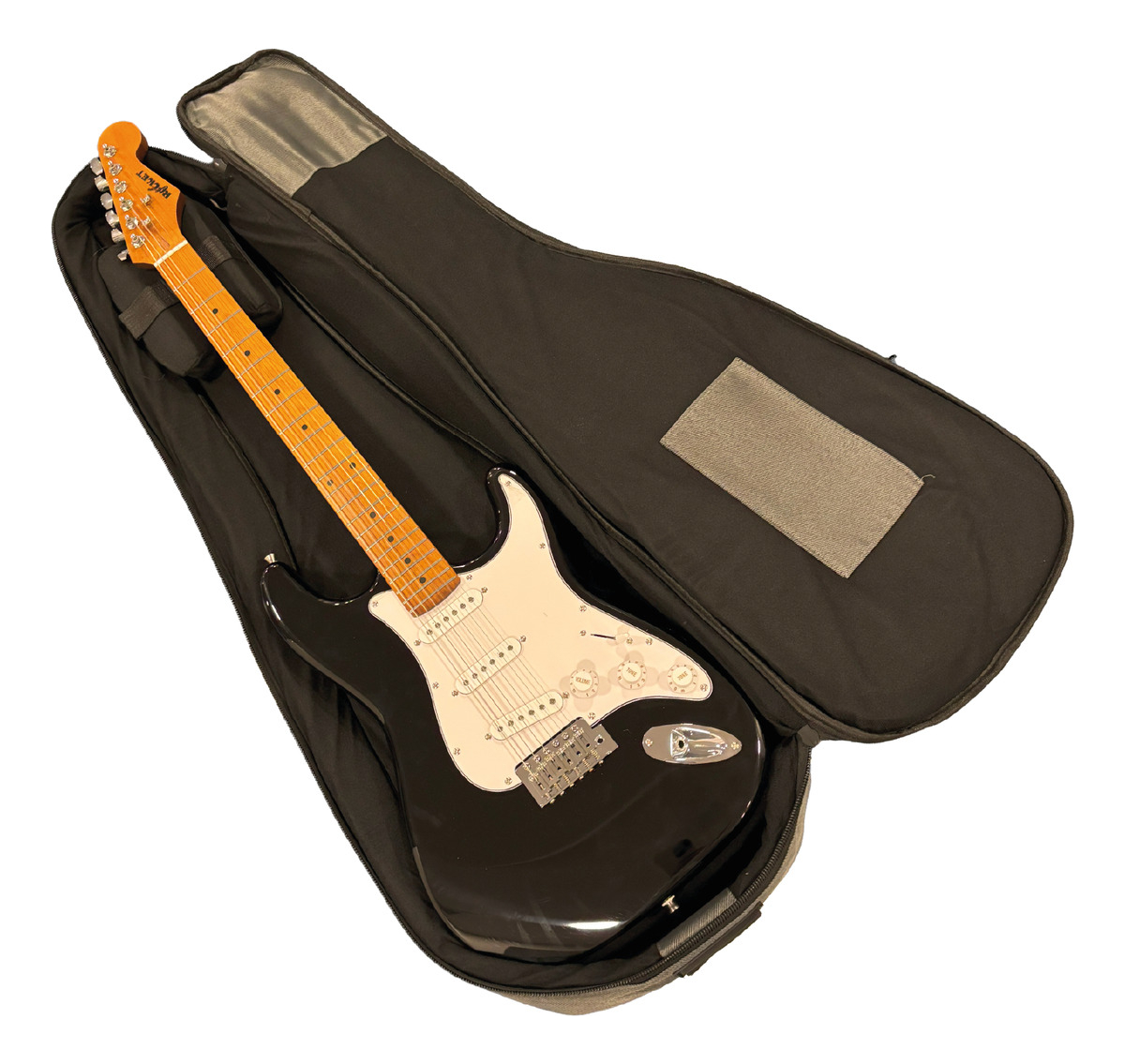 Funda Guitarra Electrica con 15mm de espesor Color Gris Superbag SB15EGGR - Image 6