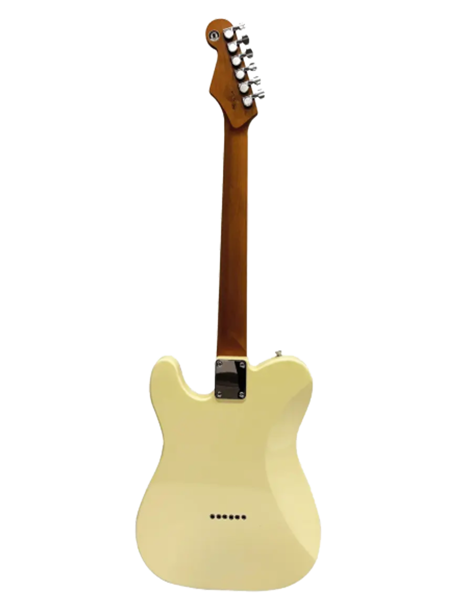 Guitarra Electrica Telecaster Rocket RTE-YL Color Crema - Image 2