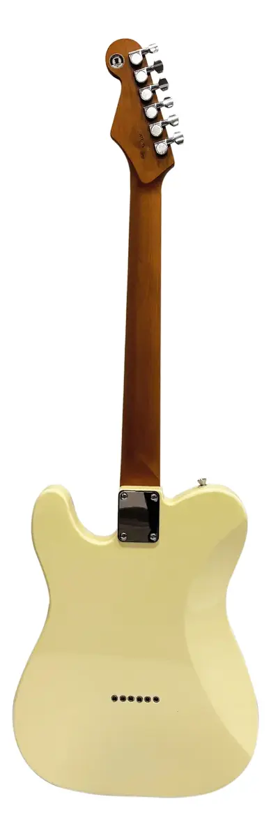 Guitarra Electrica Telecaster Rocket RTE-YL Color Crema - Image 3