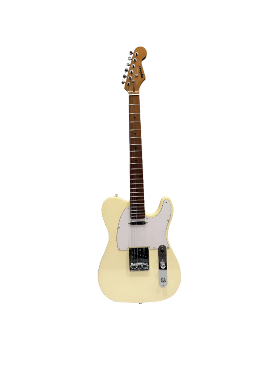 Guitarra Electrica Telecaster Rocket RTE-YL Color Crema