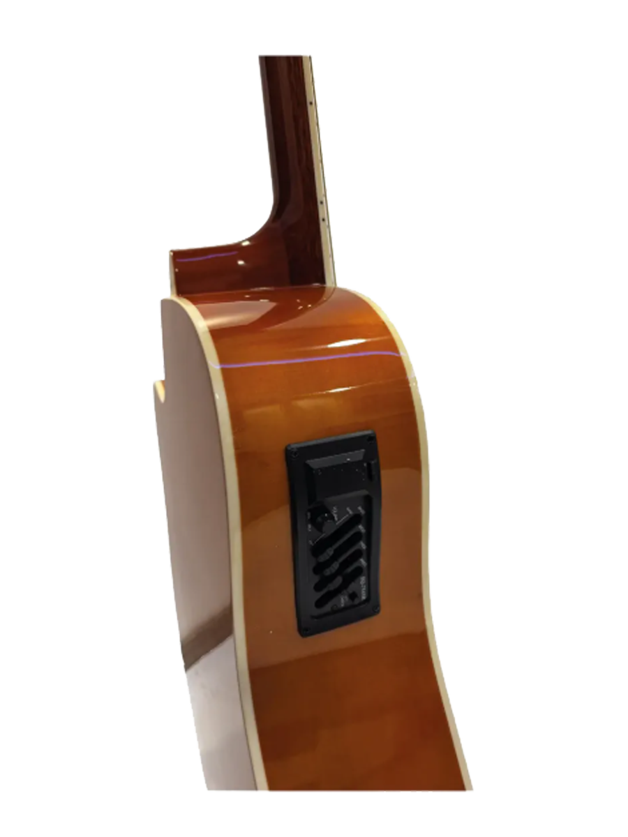 Guitarra ElectroAcustica Rocket R11-EQ75-NT Color Natural Madera - Image 4