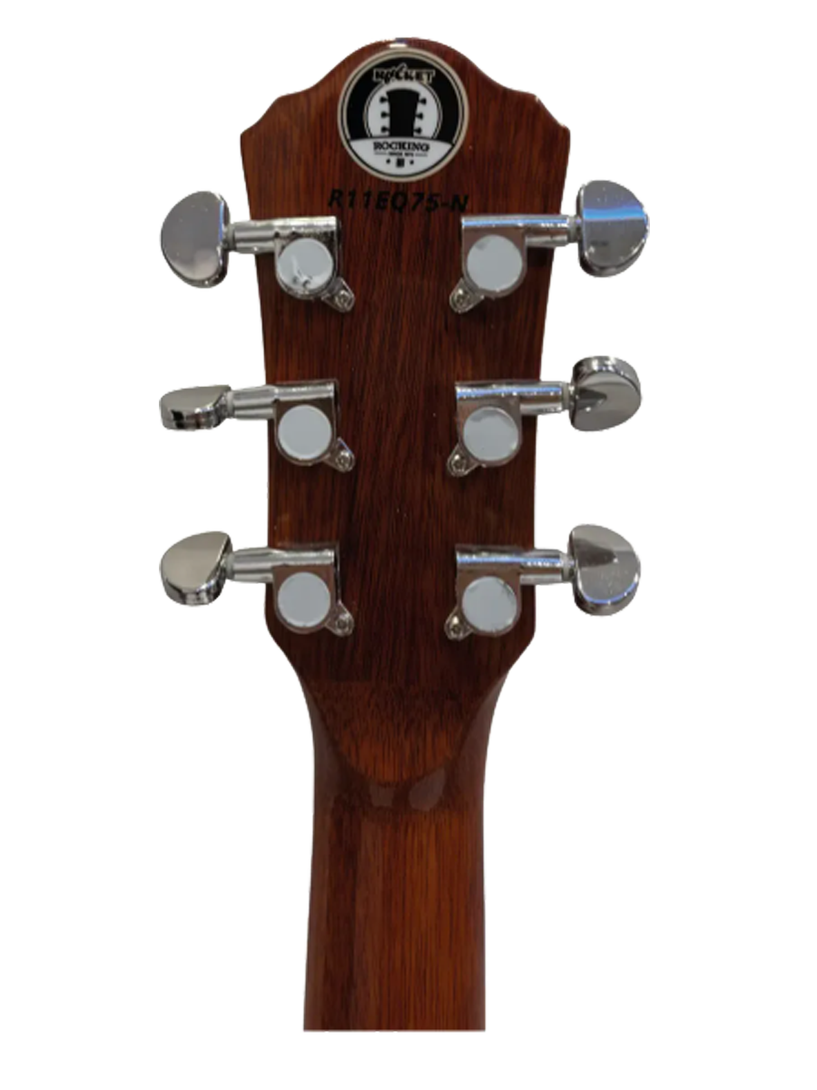 Guitarra ElectroAcustica Rocket R11-EQ75-NT Color Natural Madera - Image 7