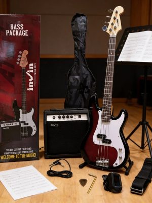 Kit Bajo Electrico Precision Inwin Pack con Amplificador + Accesorios Color Sunburst PACKPBSB