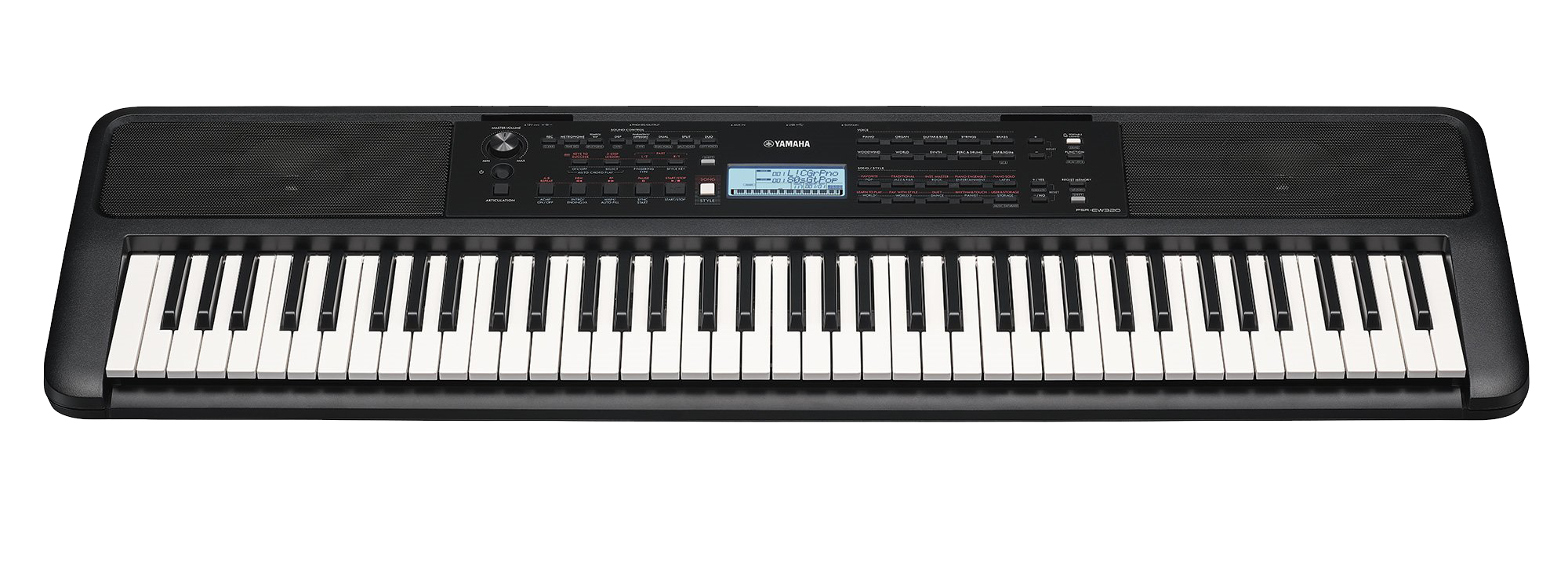 Yamaha PSREW320 Teclado Sensitivo de 76 teclas 6 octavas - Image 3