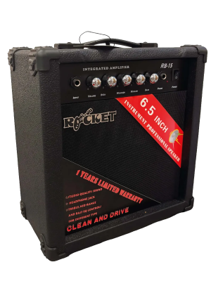 Amplificador para Bajo 15 Watts Rocket RB15