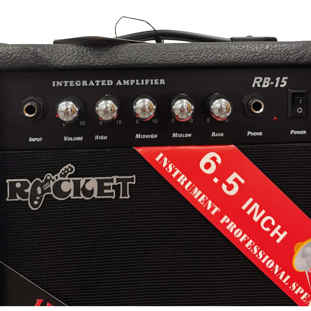 Amplificador para Bajo 15 Watts Rocket RB15 - Image 2